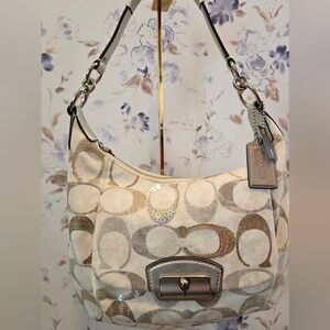 Coach 2011 Kristin Sequin Rare Signature “C” Bag